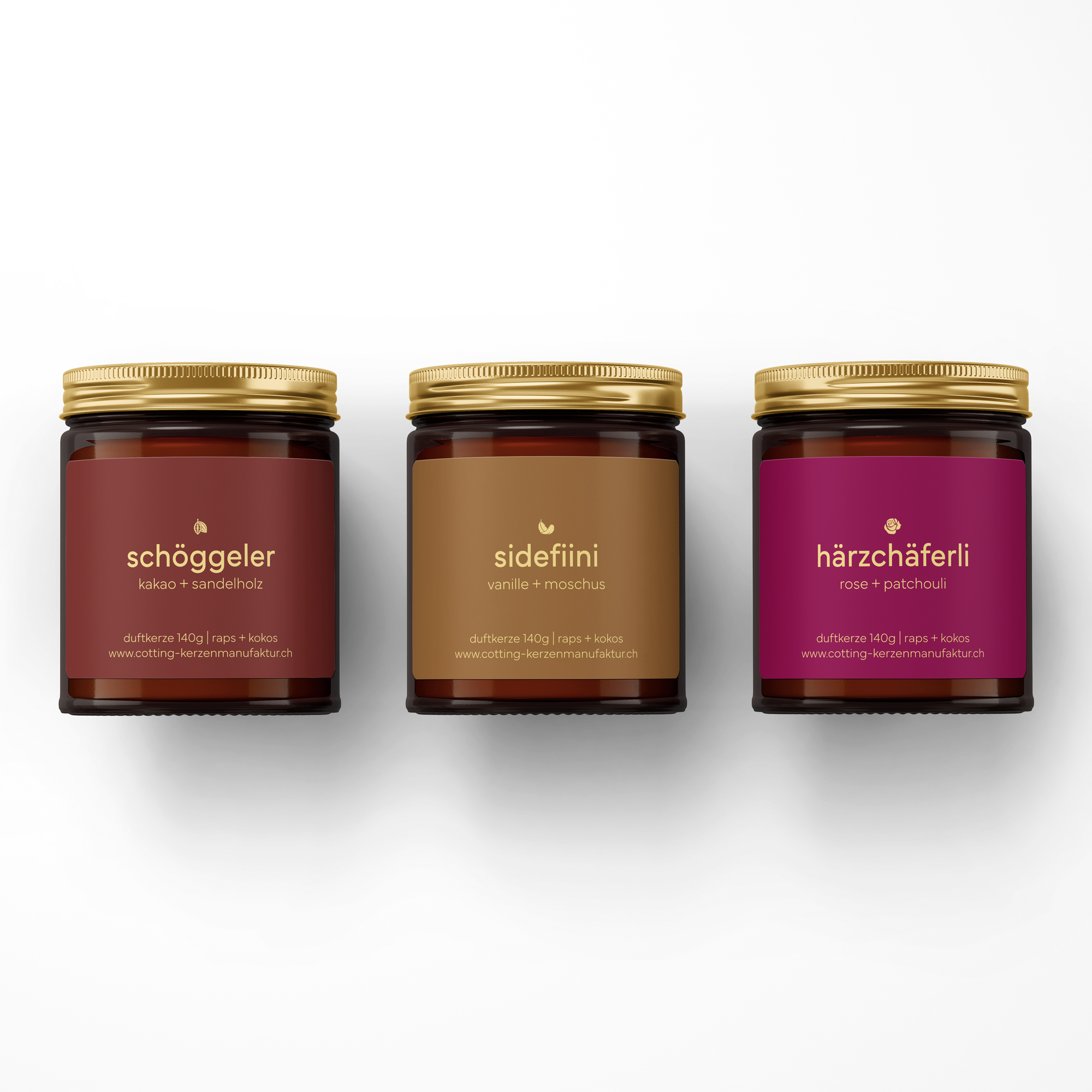 B2B Duftkerzen im Apothekerglas